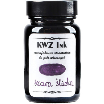 Atrament do piór wiecznych - KWZ Ink - szara śliwka, 60 ml