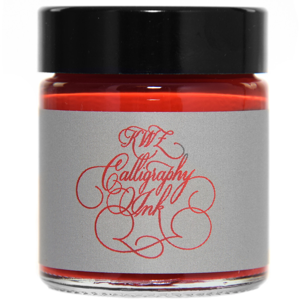 Calligraphy Ink, metallic- KWZ Ink - Red, 25 g