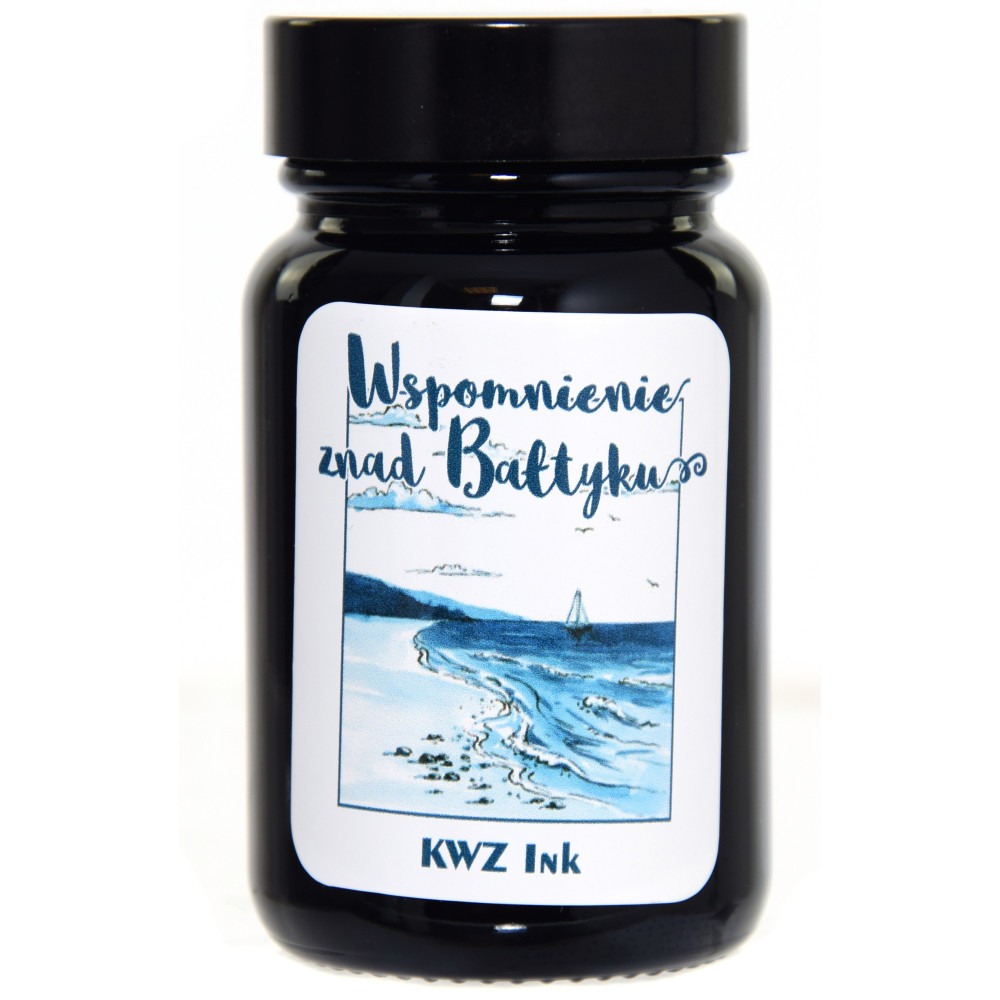Atrament do piór wiecznych - KWZ Ink - Wspomnienie znad Bałtyku, 60 ml