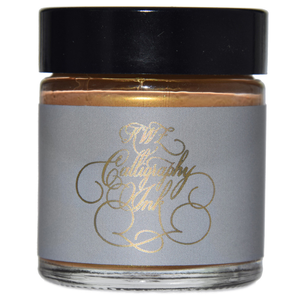 Calligraphy Ink, metallic - KWZ Ink - gold, 25 g
