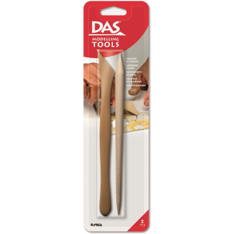 Wooden modelling sticks set - DAS - 2 pcs
