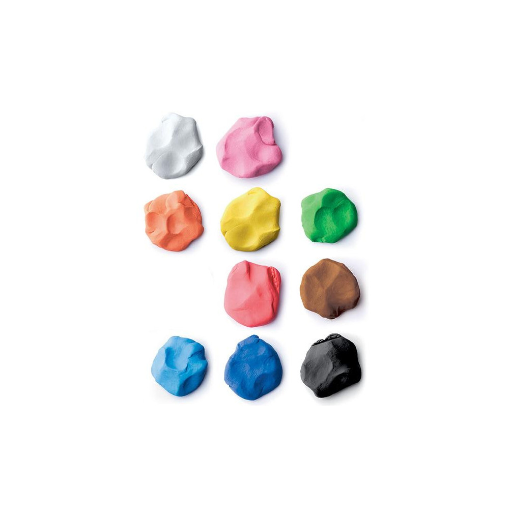 Patplume modelling plasticine - Giotto - 10 colors x 20 g