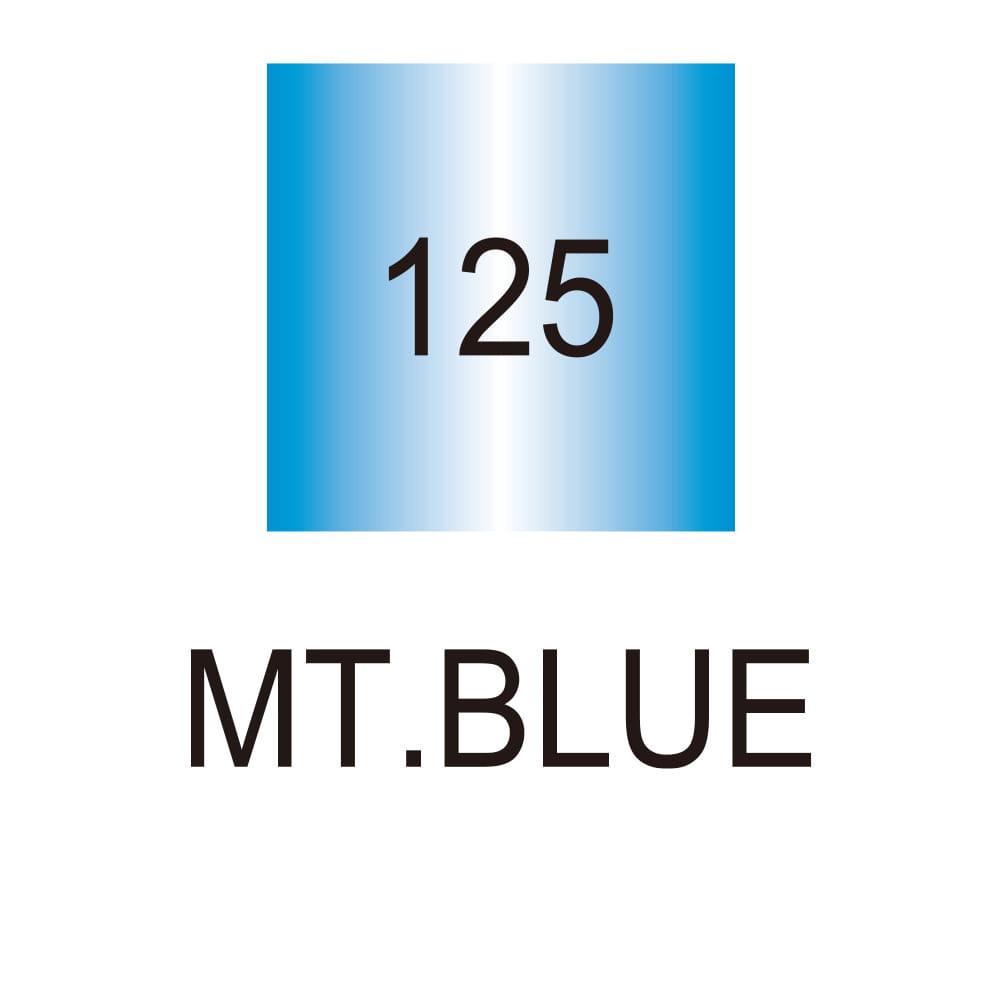 ZIG Calligraphy Metallic Marker - Kuretake - dual tip, blue