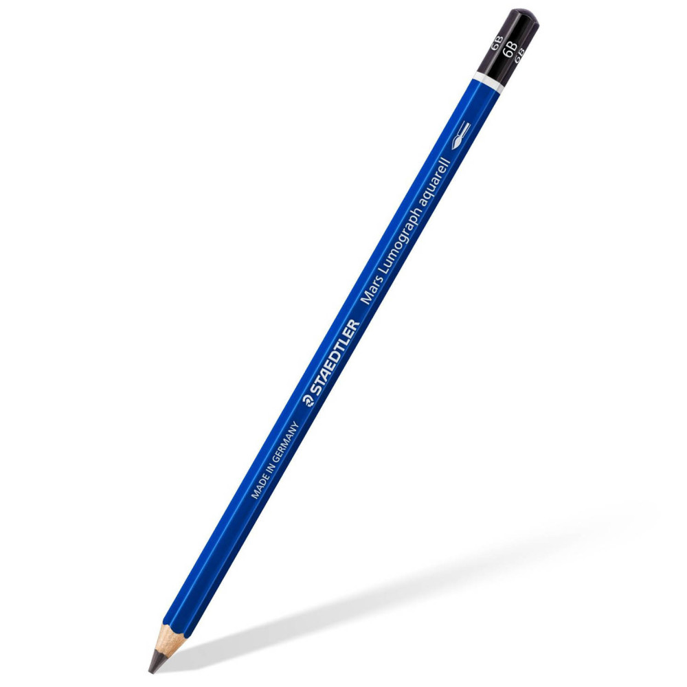 Mars Lumograph Aquarell watercolor graphite pencil - Stedtler - 6B