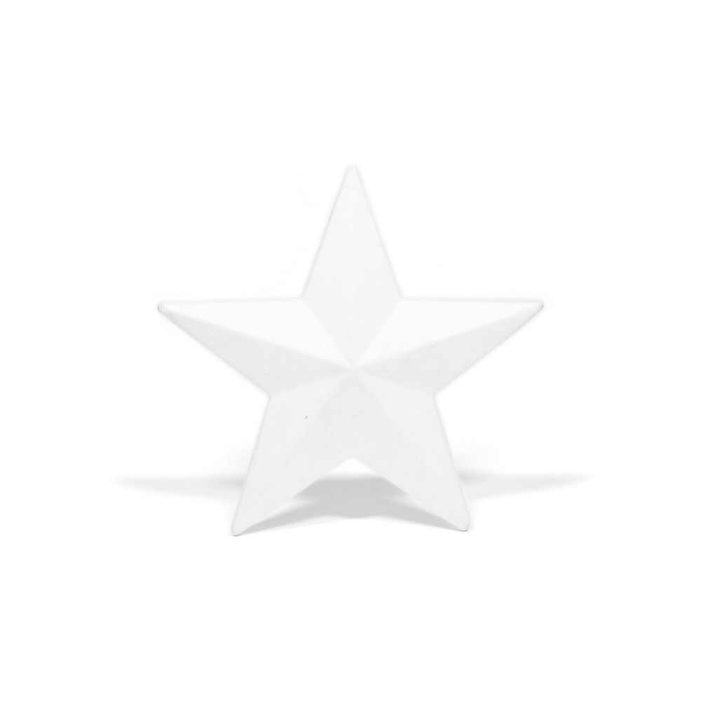 Styrofoam star - 13 cm