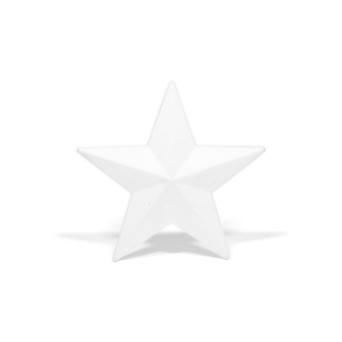 Styrofoam star - 13 cm