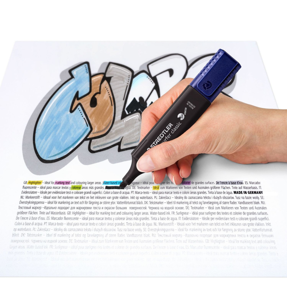 Set of Textsurfer Classic Vintage highlighters - Staedtler - 4 pcs