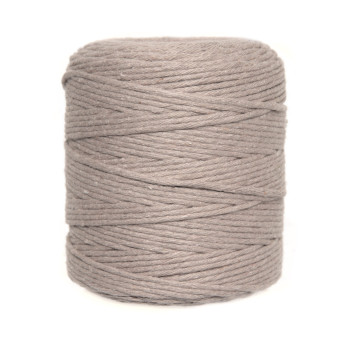 Sznurek bawełniany do makramy - beżowy, 3 mm, 200 m
