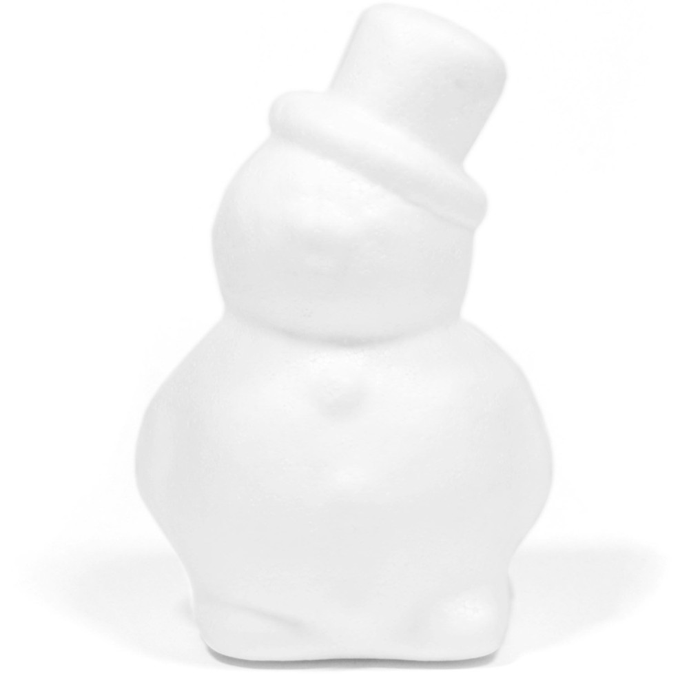 Bałwan styropianowy - 16 cm