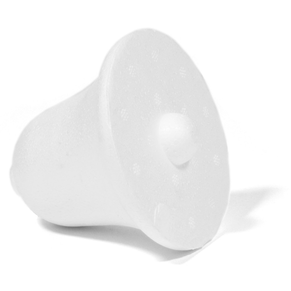 Dzwonek styropianowy - pełny, 8 cm
