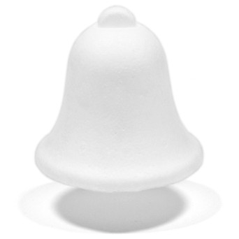 Dzwonek styropianowy - pełny, 8 cm