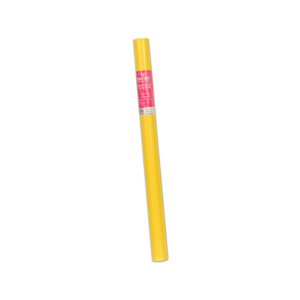 Tissue paper - Canson - lemon yellow, 50 cm x 5 m