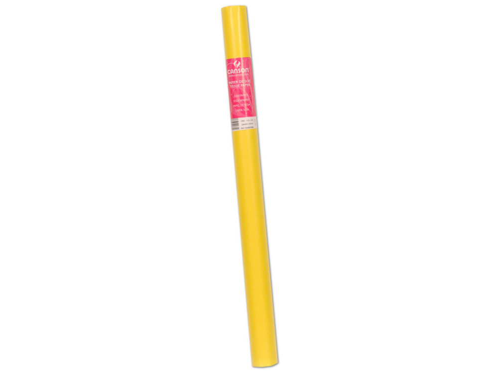 Tissue paper - Canson - lemon yellow, 50 cm x 5 m