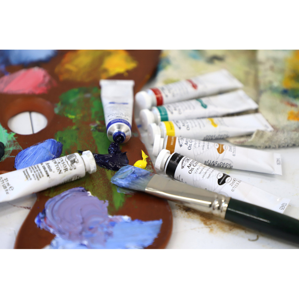Zestaw farb olejnych w tubkach Artists - Winsor&Newton - 10 kolorów x 21 ml