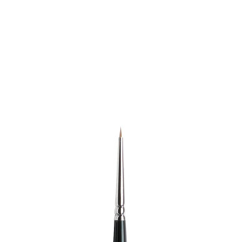 Pędzel do akwareli Kolinsky Sable Miniature, seria 7 - Winsor & Newton - krótka rączka, nr 000