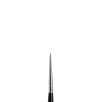 Pędzel do akwareli Kolinsky Sable Miniature, seria 7 - Winsor & Newton - krótka rączka, nr 00