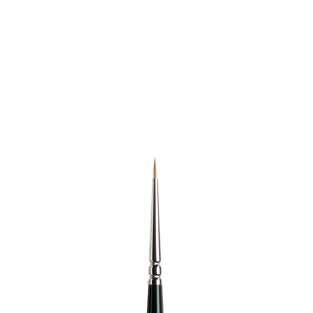 Kolinsky Sable brush, round, series 7 - Winsor & Newton - short handle, no. 000