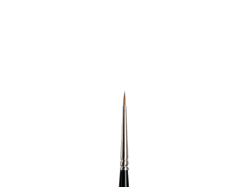 Kolinsky Sable brush, round, series 7 - Winsor & Newton - short handle, no. 00