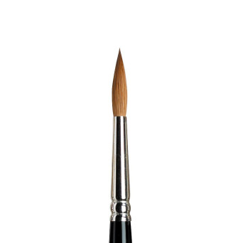 Pędzel do akwareli Kolinsky Sable, seria 7 - Winsor & Newton - krótka rączka, nr 6