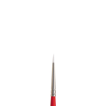 Pędzel okrągły, syntetyczny University - Winsor & Newton - krótka rączka, nr 00