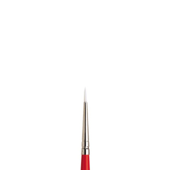Pędzel okrągły, syntetyczny University - Winsor & Newton - krótka rączka, nr 0