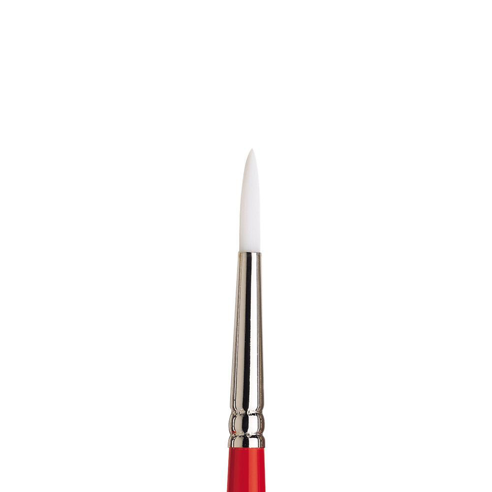 University, synthetic brush - Winsor & Newton - short handle, no. 6