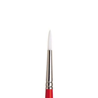 Pędzel okrągły, syntetyczny University - Winsor & Newton - krótka rączka, nr 6