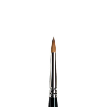 Kolinsky Sable Miniature brush, round, series 7 - Winsor & Newton - short handle, no. 5