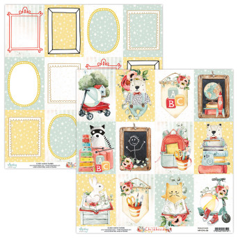 Papier do scrapbookingu 30 x 30 cm - Mintay - Childhood 06
