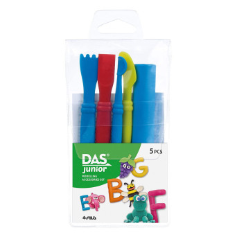 Modelling tools set for kids - DAS - 5 pcs