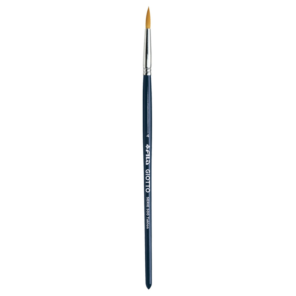 Art round, synthetic brush, series 500 - Giotto - no. 4