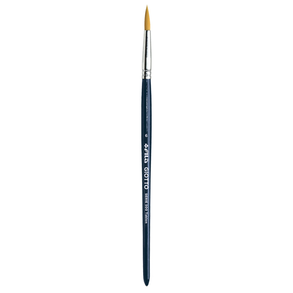 Art round, synthetic brush, series 500 - Giotto - no. 6