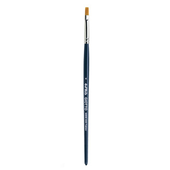 Flat, synthetic Art brush, series 600 - Giotto - no. 4