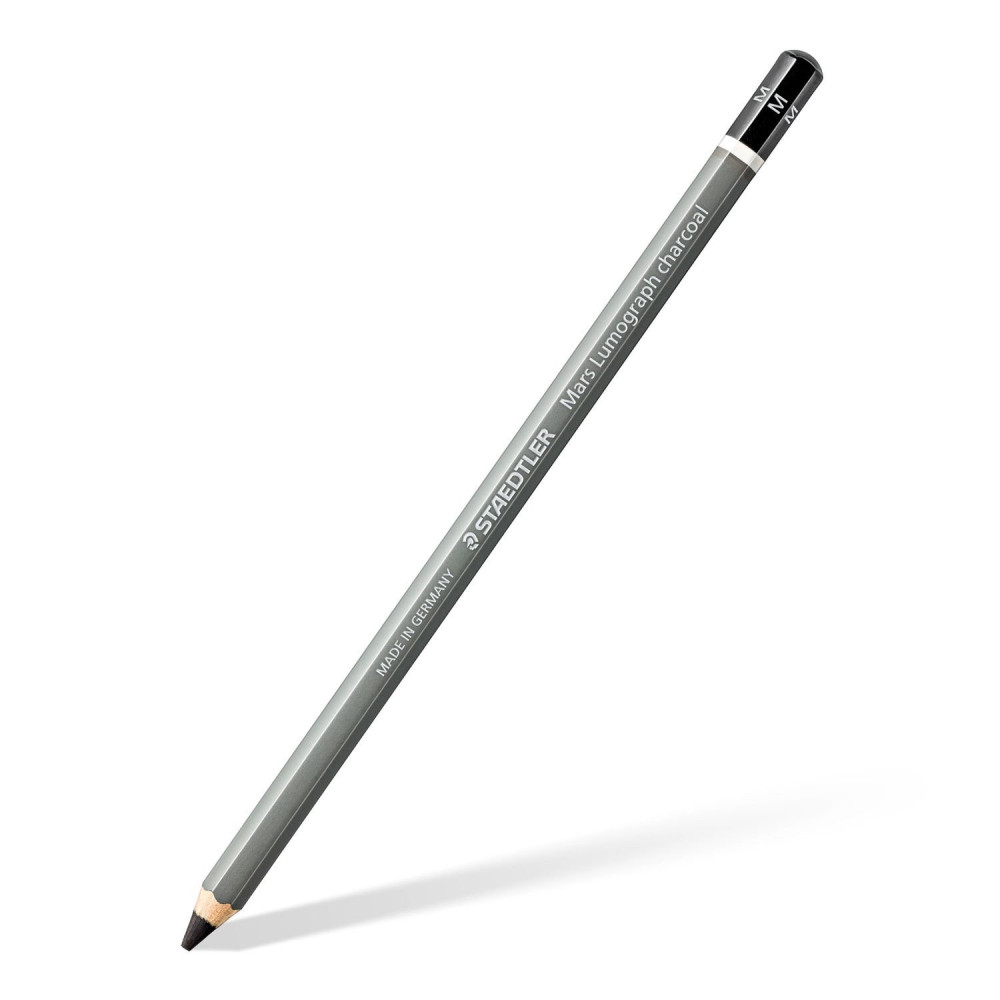 Charcoal Mars Lumograph pencils set - Staedtler - 4 pcs
