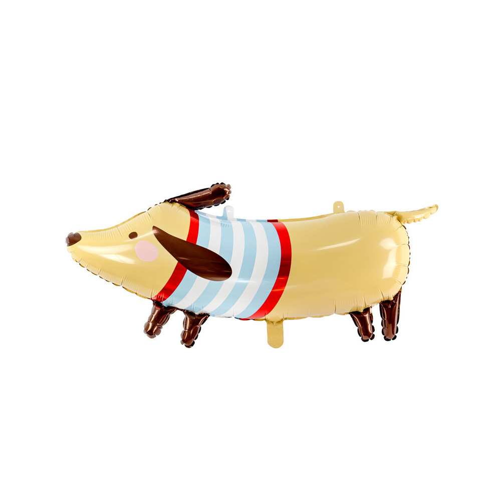 Foil balloon Dachshund - 90 x 40 cm
