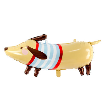 Foil balloon Dachshund - 90 x 40 cm