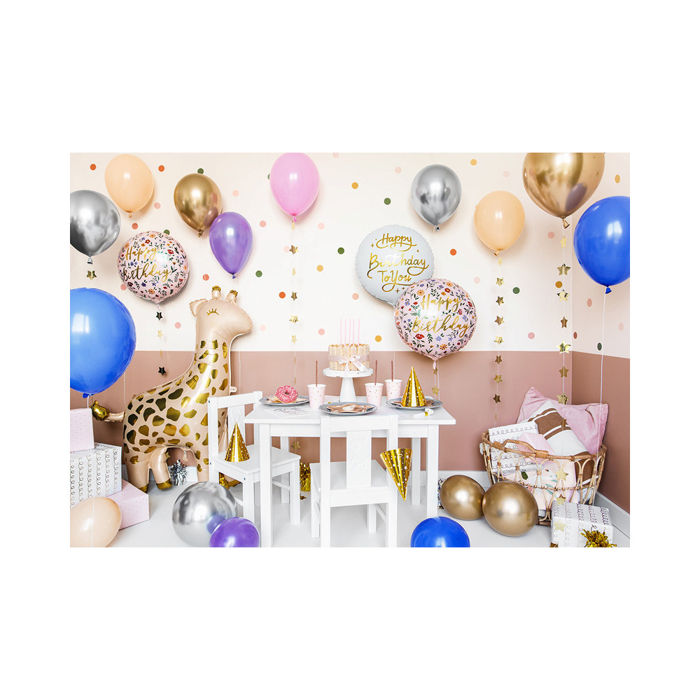 Balon foliowy Żyrafa - 80 x 102 cm