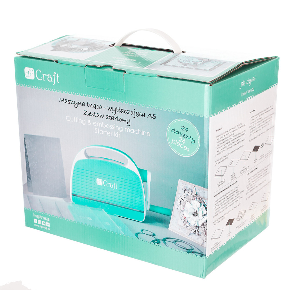 Cutting and embossing machine A5 - DpCraft - starter kit