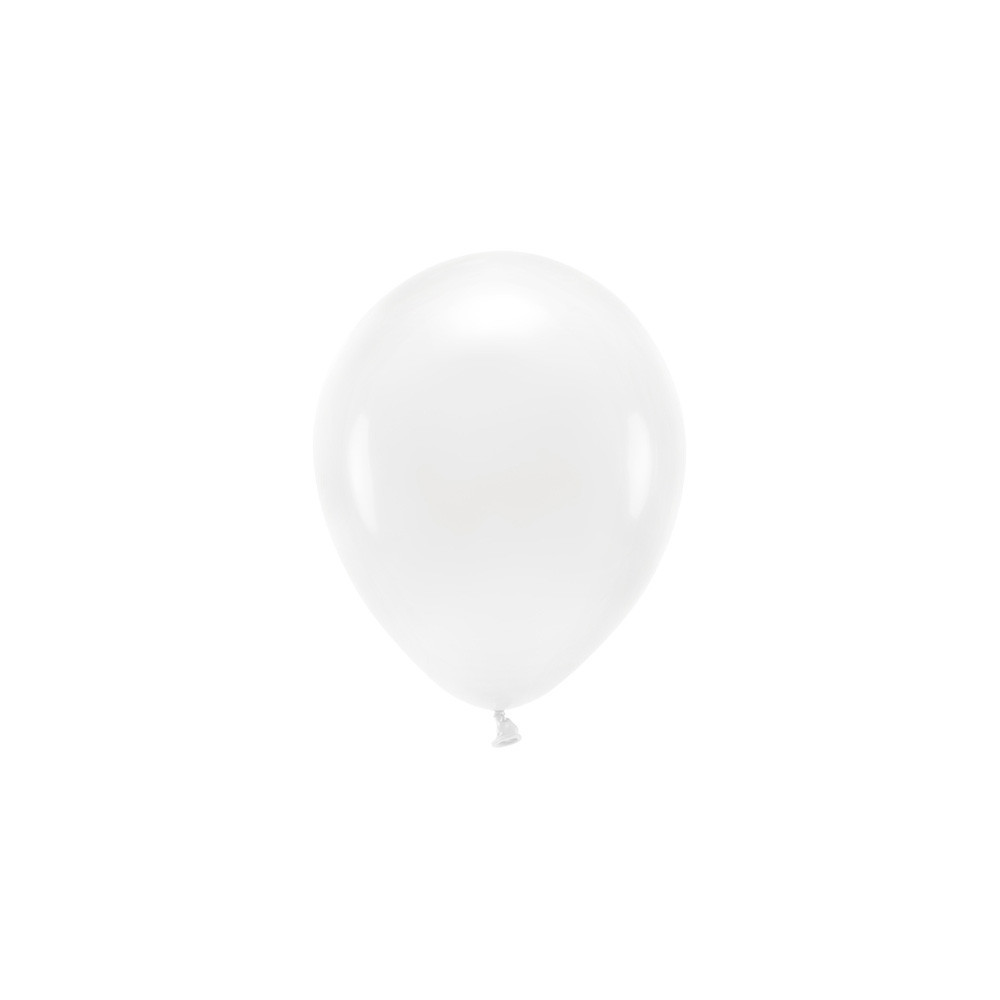 Balony lateksowe Eco Pastel - białe, 26 cm, 100 szt.