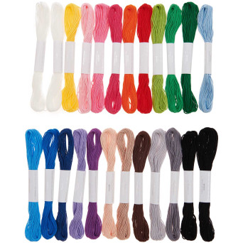 Zestaw mulin Multicolor Classic - Rico Design - 8 m x 24 szt.
