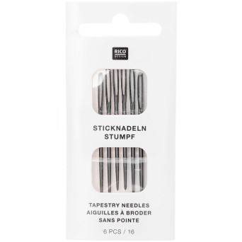 Tapestry needles - Rico Design - size 16, 6 pcs