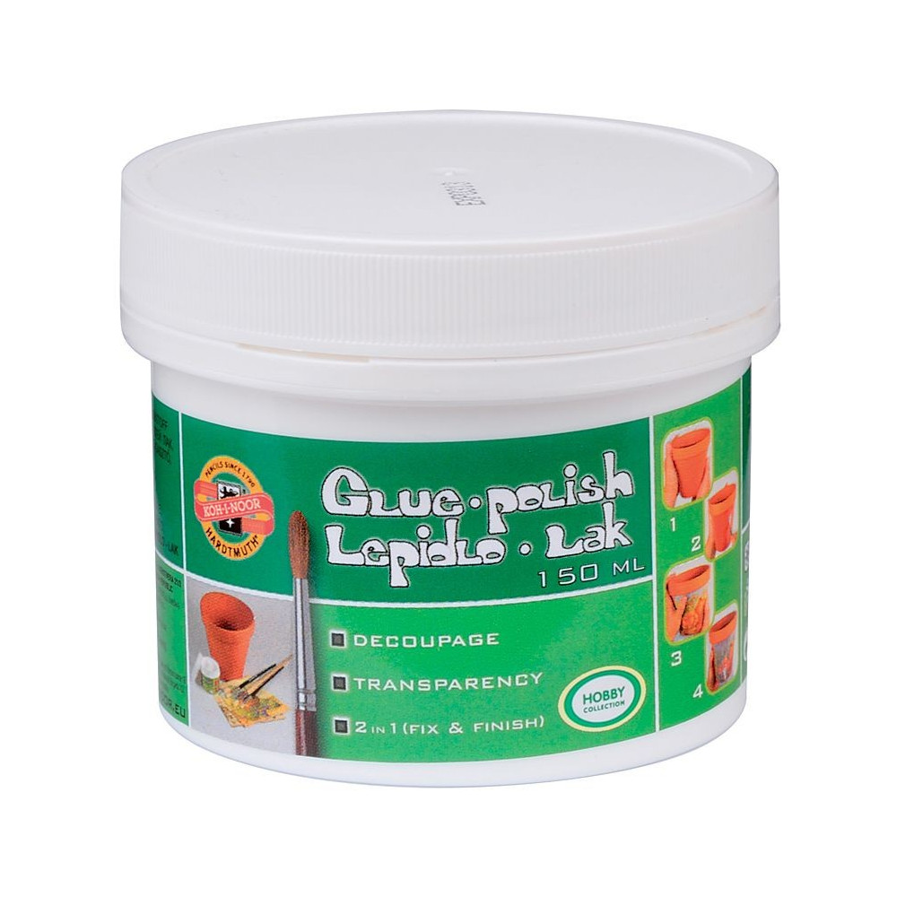 Klej-lakier do decoupage 2w1 - Koh-I-Noor - 150 ml