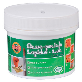 Klej-lakier do decoupage 2w1 - Koh-I-Noor - 150 ml