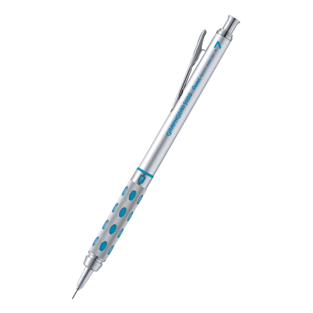 Ołówek automatyczny Graphgear 1000 - Pentel - niebieski, 0,7 mm