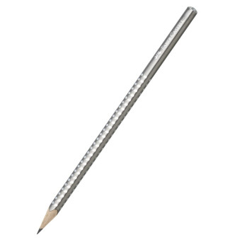 Ołówek trójkątny Sparkle - Faber-Castell - szary
