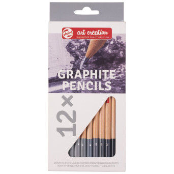 Set of graphite pencils - Talens Art Creation - 12 pcs.