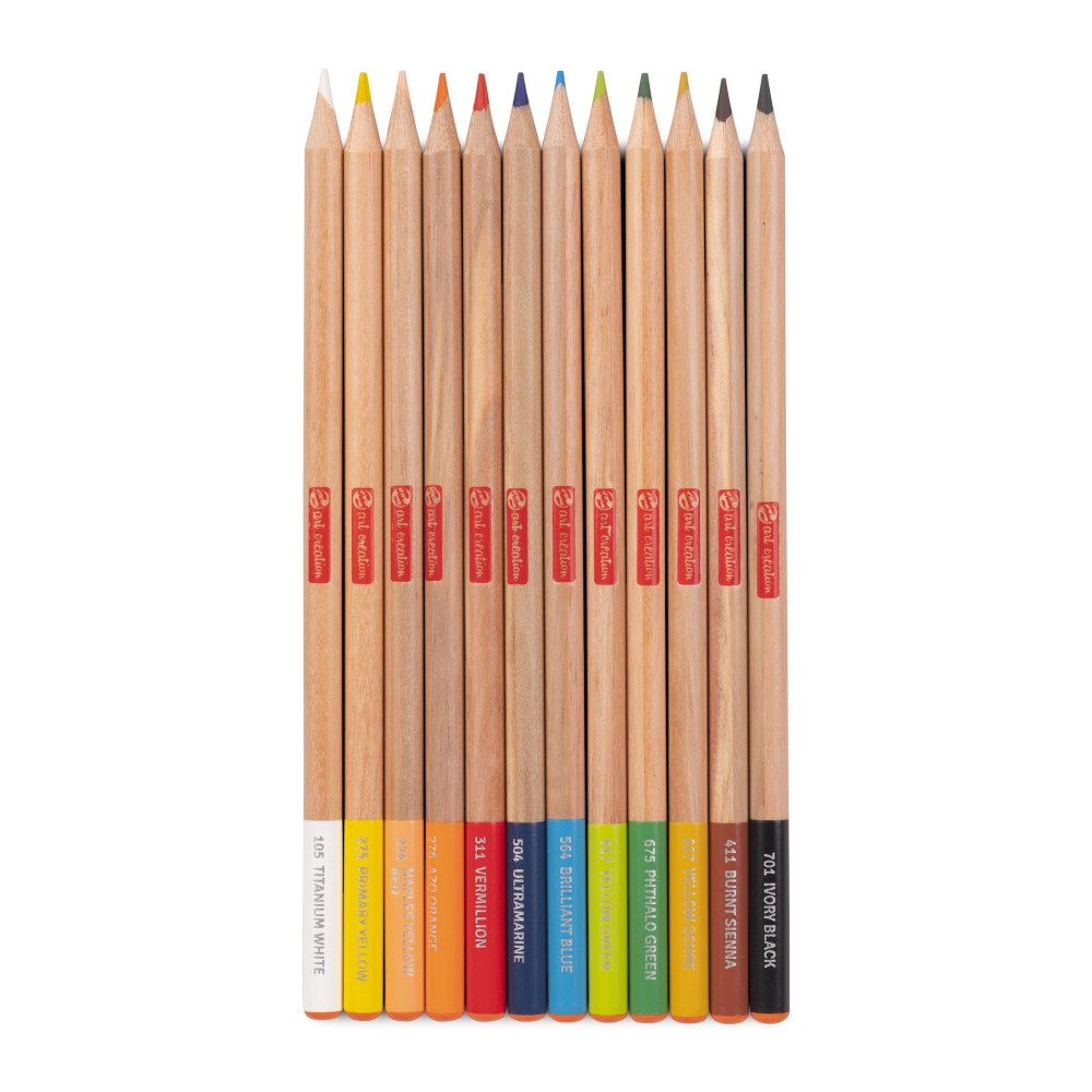 Set of colored pencils - Talens Art Creation - 12 colors