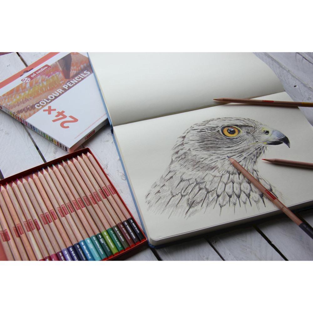 Set of colored pencils - Talens Art Creation - 24 colors