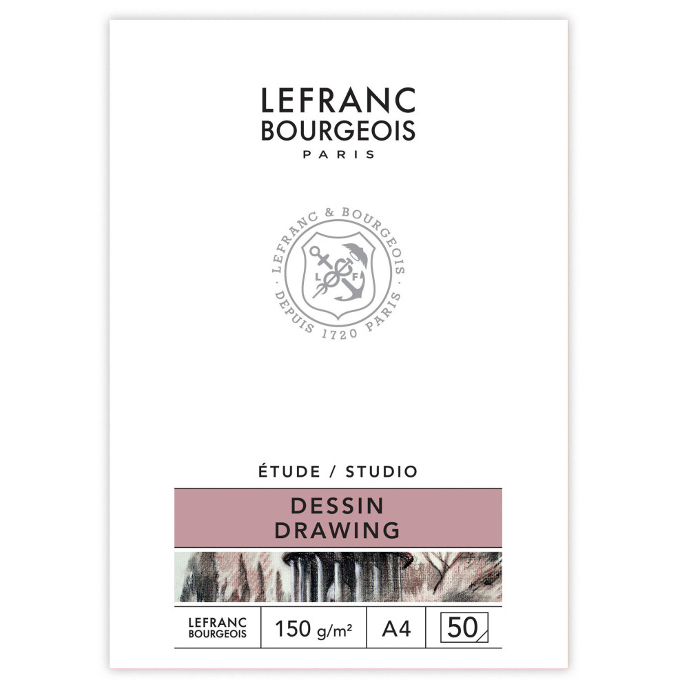 Blok rysunkowy Studio - Lefranc & Bourgeois - A4, 150 g, 50 ark.