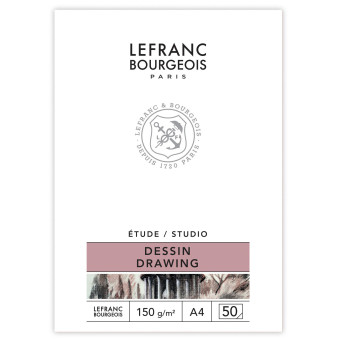 Drawing Studio paper pad - Lefranc & Bourgeois - A4, 150 g, 50 sheets